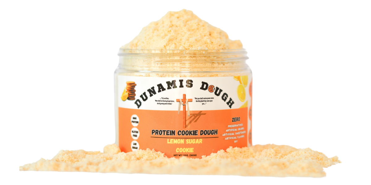 Lemon Sugar Cookie Protein Cookie Dough