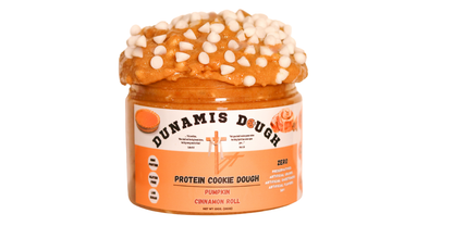 *NEW* Pumpkin Cinnamon Roll Protein Cookie Dough