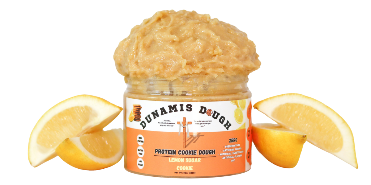 Lemon Sugar Cookie Protein Cookie Dough